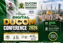 Abuja Digital DUCOM Conference 2026: Discover the 4D Digital Ecosystem, AI Skills, Entrepreneurship and the Future of Employment Abuja Digital DUCOM Conference 2026, Debrich University College of Missions